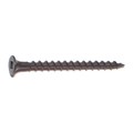 Midwest Fastener Drywall Screw, #6 x 2 in, Steel, Flat Head Square Drive, 35 PK 30865